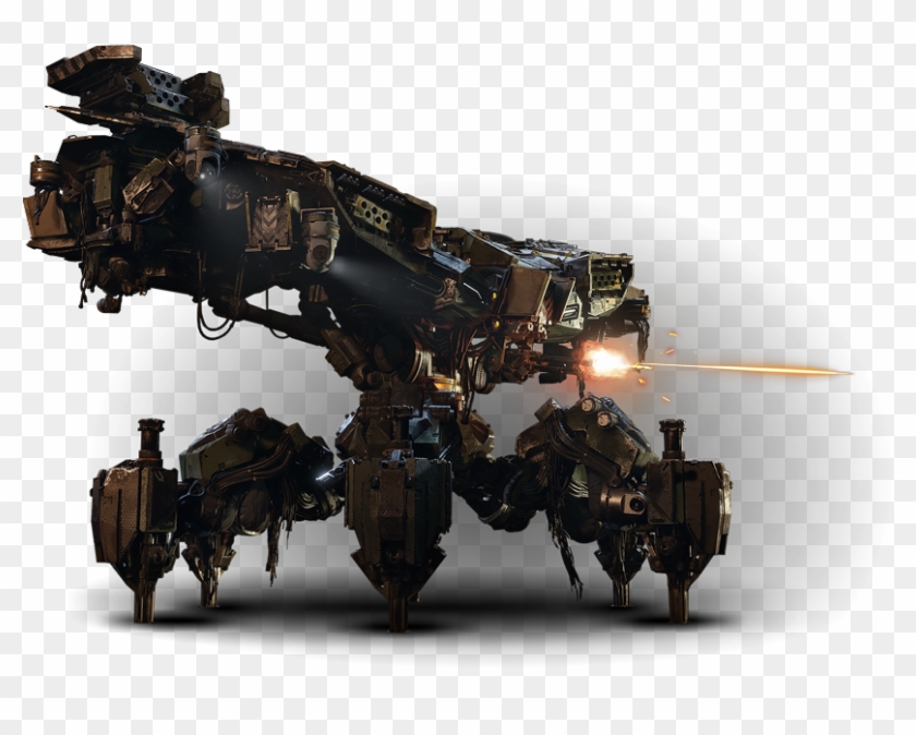 The Machine In Question - Horizon Zero Dawn Deathbringer Clipart