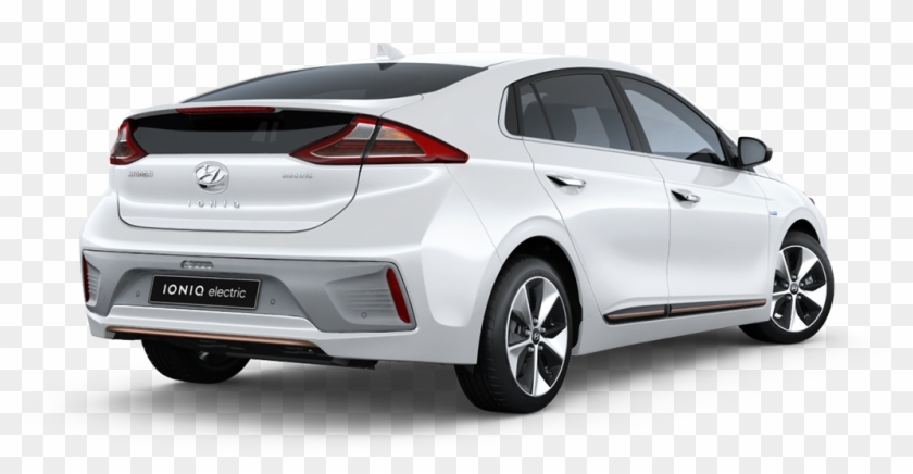 Ioniq Electric Car Rear - Hyundai Ioniq Ev Rear Clipart