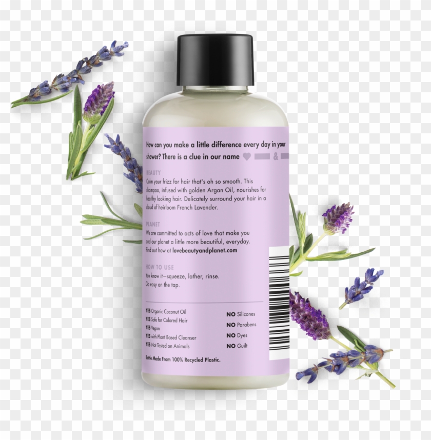 Love Beauty And Planet Argan Oil & Lavender Shampoo - Love Beauty And Planet Deodorant Clipart #2268403