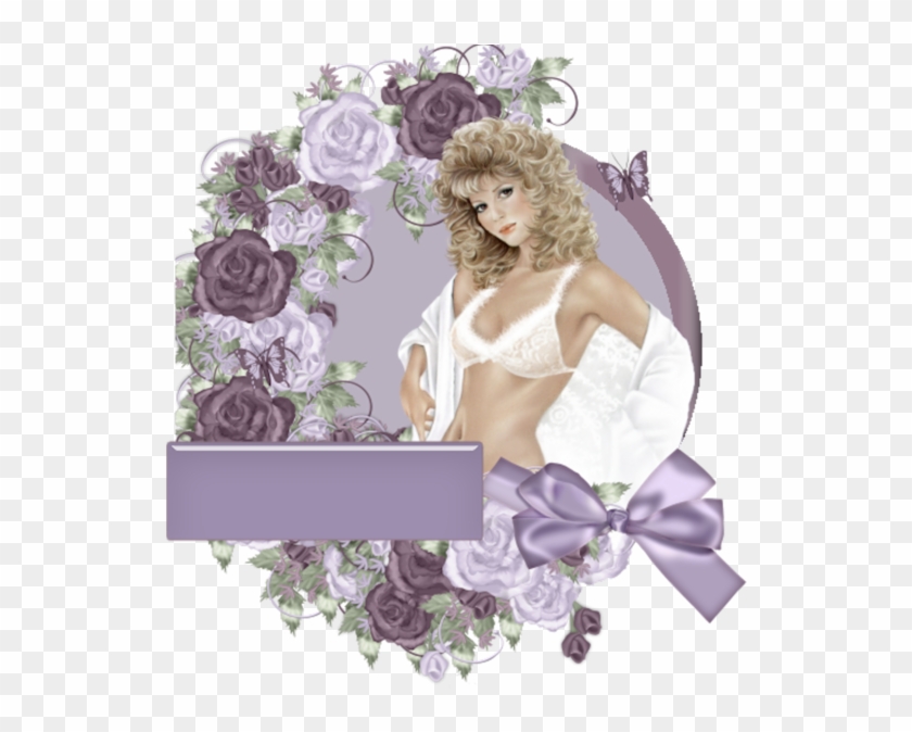 Purple Roses Vector - Garden Roses Clipart #2268681