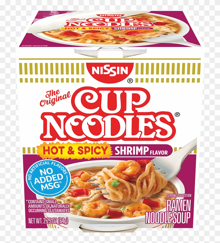 70662 03012 Cup Noodles Hot And Spicy Shrimp Unit - Cup Noodles Clipart #2269243