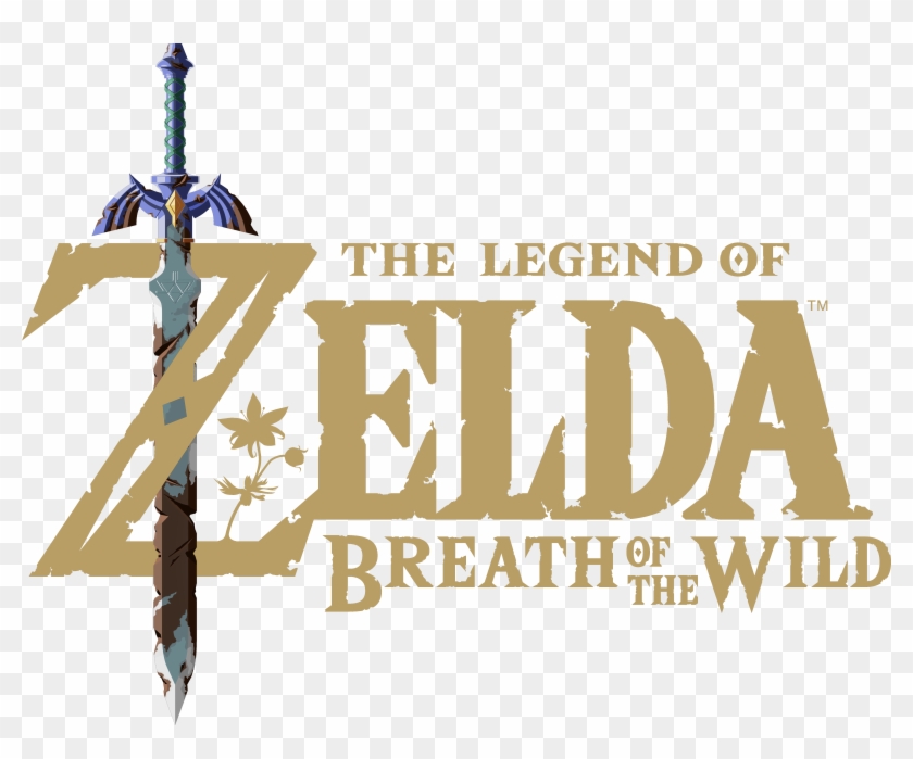 I Sometimes Do Minimalist Edits Of Stuff I Enjoy - Legend Of Zelda Logo Botw Clipart #2269471
