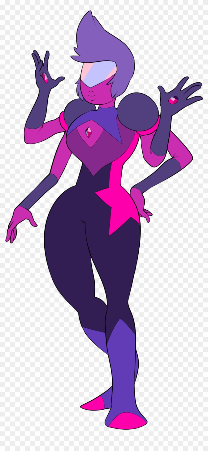 Garnet And Ice - Steven Universe Ice And Garnet Fusion Clipart