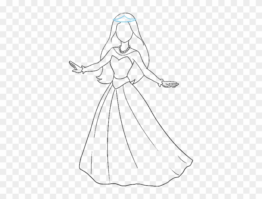 cartoon princess dress drawing – Fashion dresses