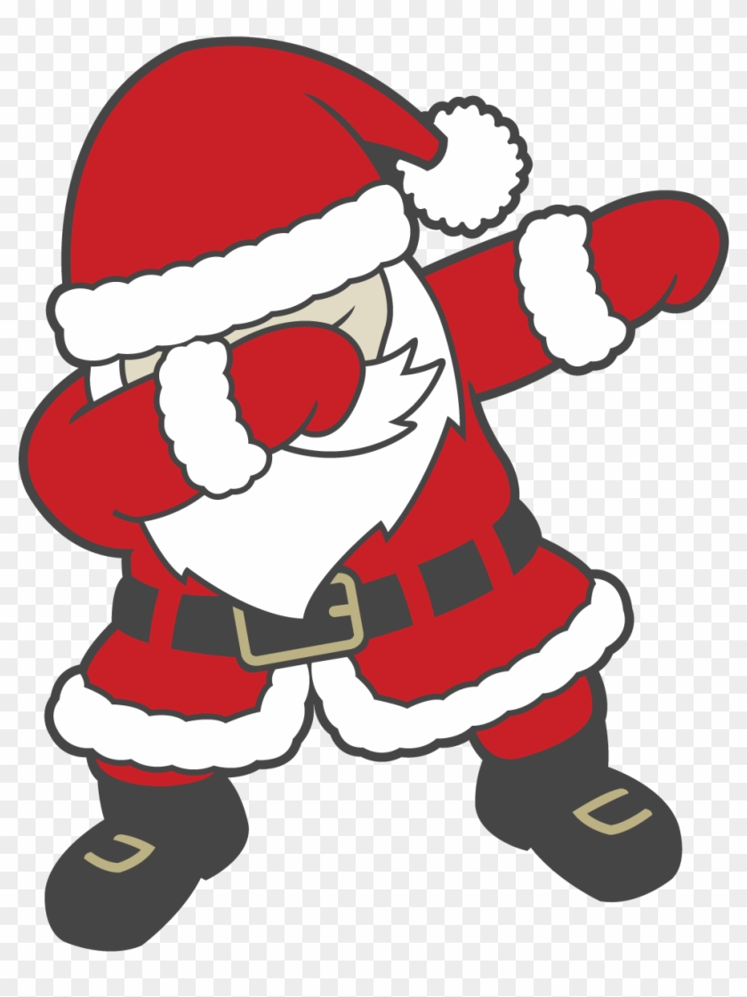 "dabbing Santa 2" - Dabbing Santa Clipart