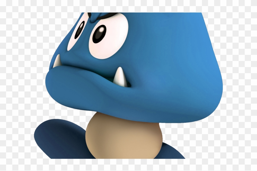 Mario Bros Clipart Goomba - Mario Blue Goomba - Png Download #2270323