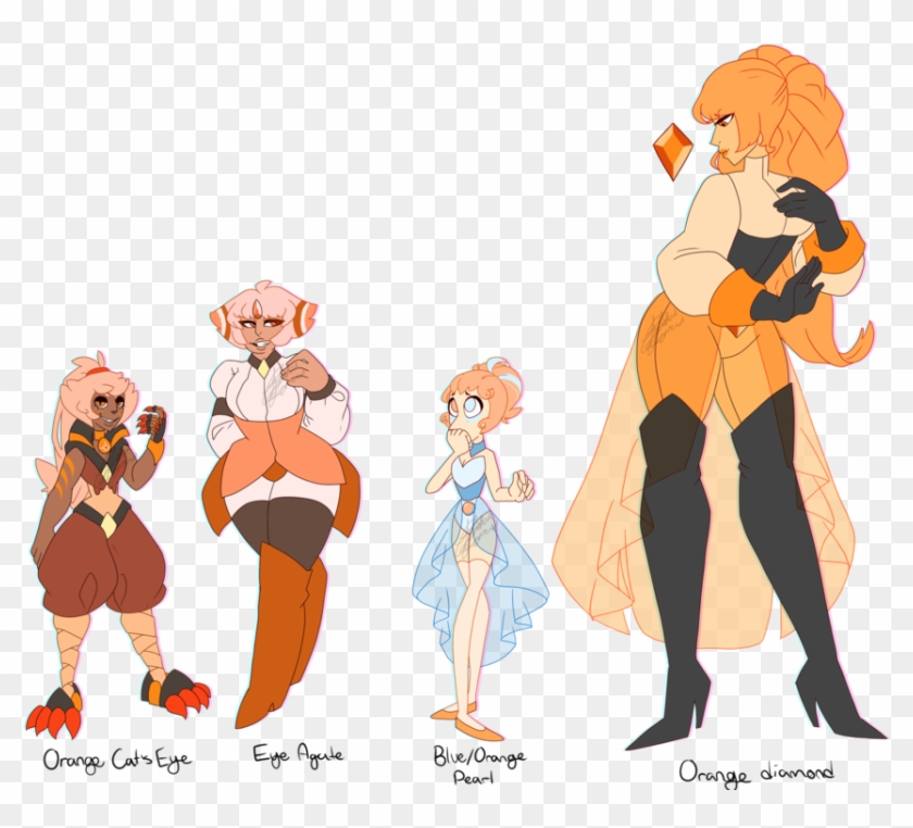 Steven Universe Orange Diamond Clipart