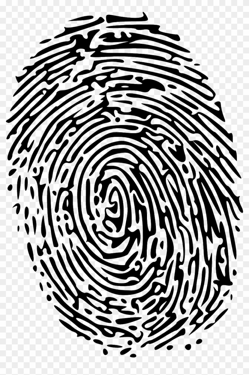 Sherlock Holmes Clipart Sherlock Bbc - Fingerprint Vector Svg - Png Download