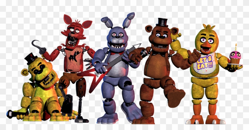 Five Nights Png - Five Nights At Freddy's Png Clipart