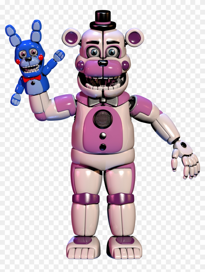 Funtime Freddy Png - Funtime Freddy Faceplates Open Clipart #2270872