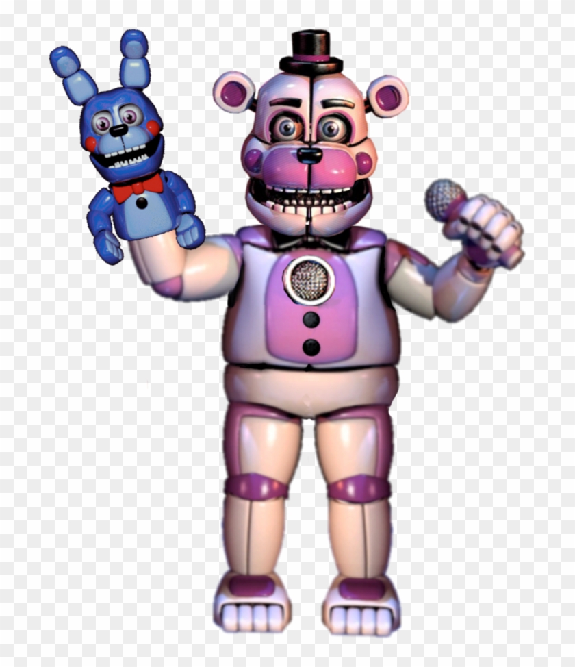 Funtime Freddy Png - Fnaf Sister Location Withered Funtime Freddy Clipart #2270913