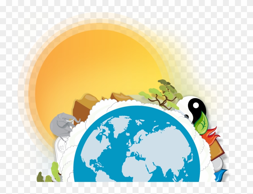 Planet Earth Clipart Discovery World - Png Download