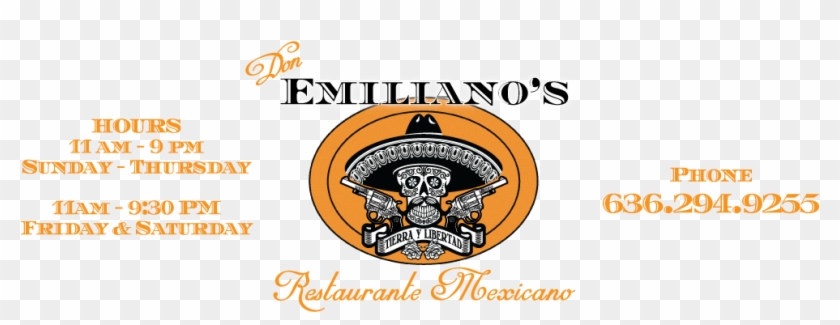 Welcome To Don Emilianos Mexican Restaurant Admin 2019 - Crest Clipart #2271757