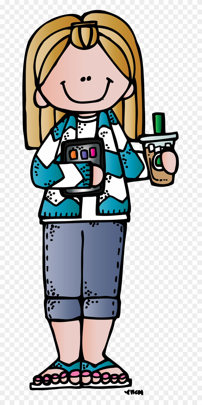 Cool Clipart Teacher - Melonheadz Teacher Clipart - Png Download