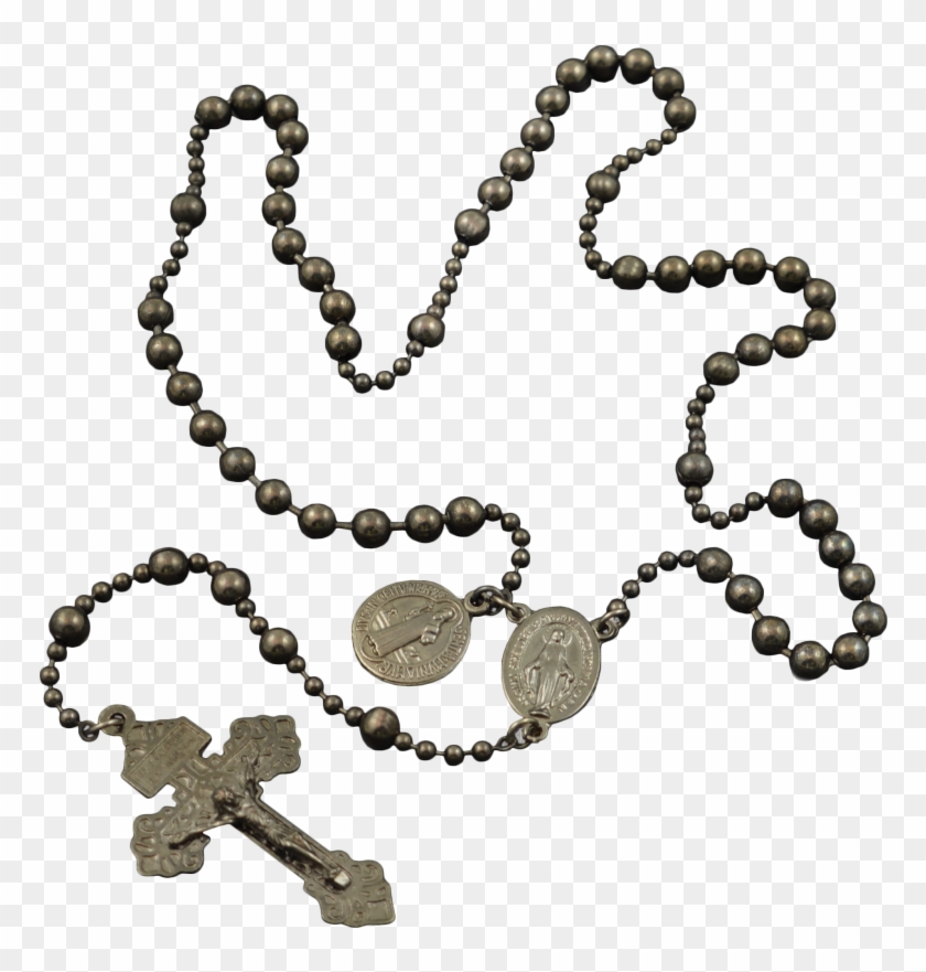 Combat Rosary - Gun Metal - Legend Of Tarzan Rosary Clipart #2271834