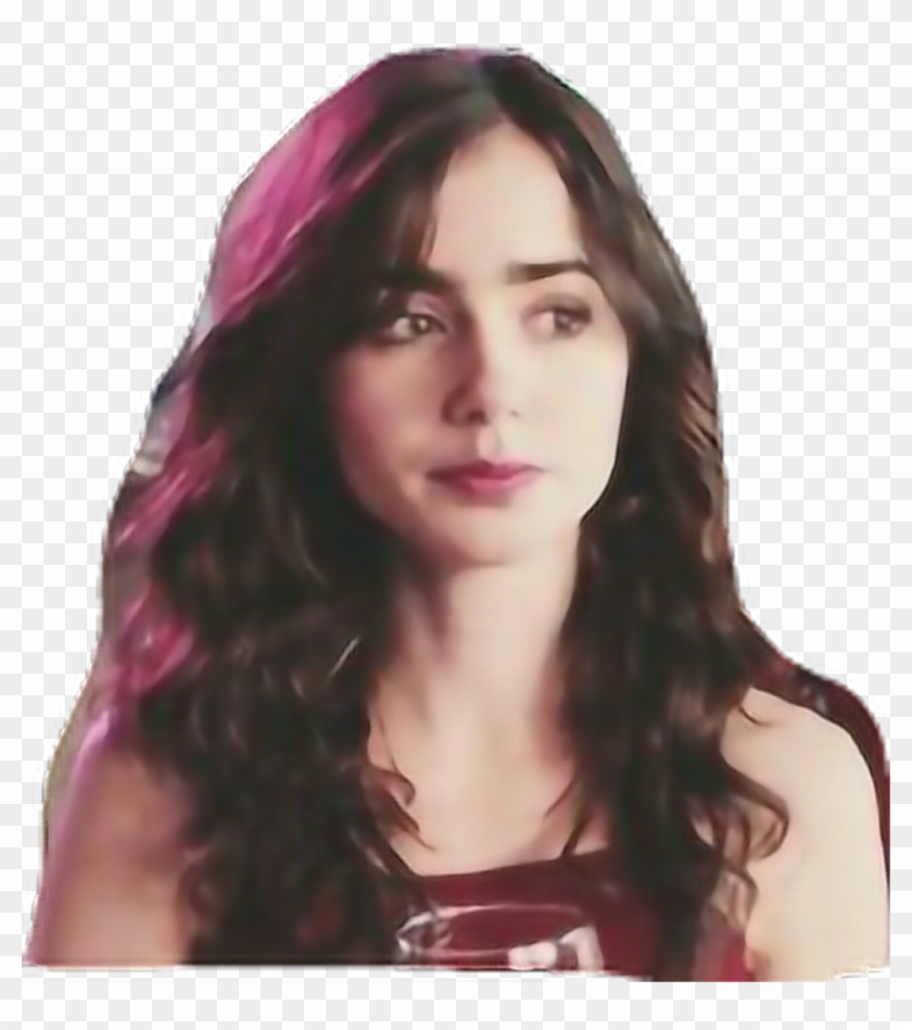 Lilycollins Sticker Clipart #2271987