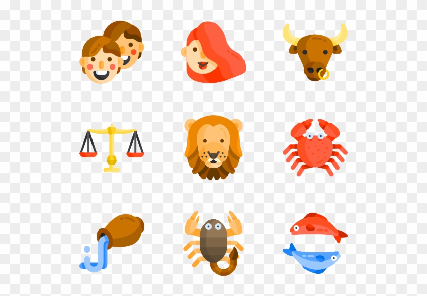 Zodiac Signs - Zodiak Icon Png Clipart
