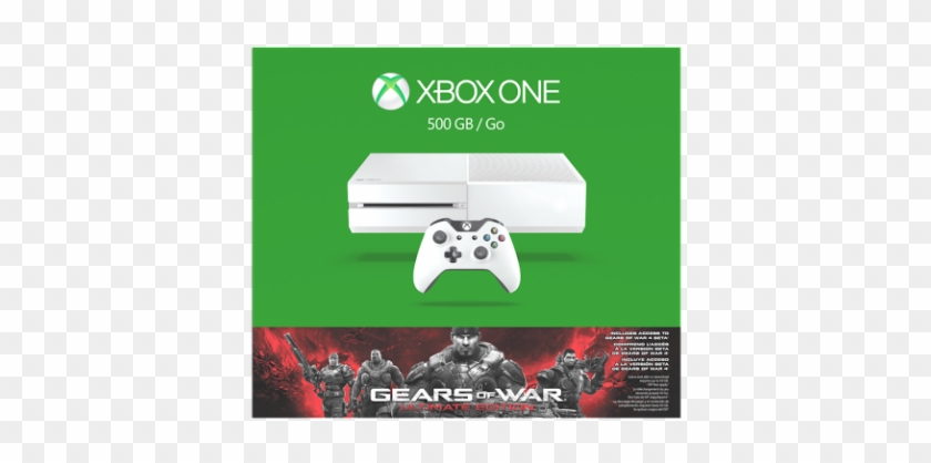 White Xbox One, Rise Of The Tomb Raider, Walking Dead - Microsoft Xbox One Clipart