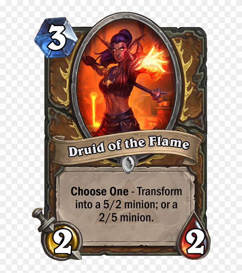 Dru#of The Flame - Druid Of The Flame Clipart