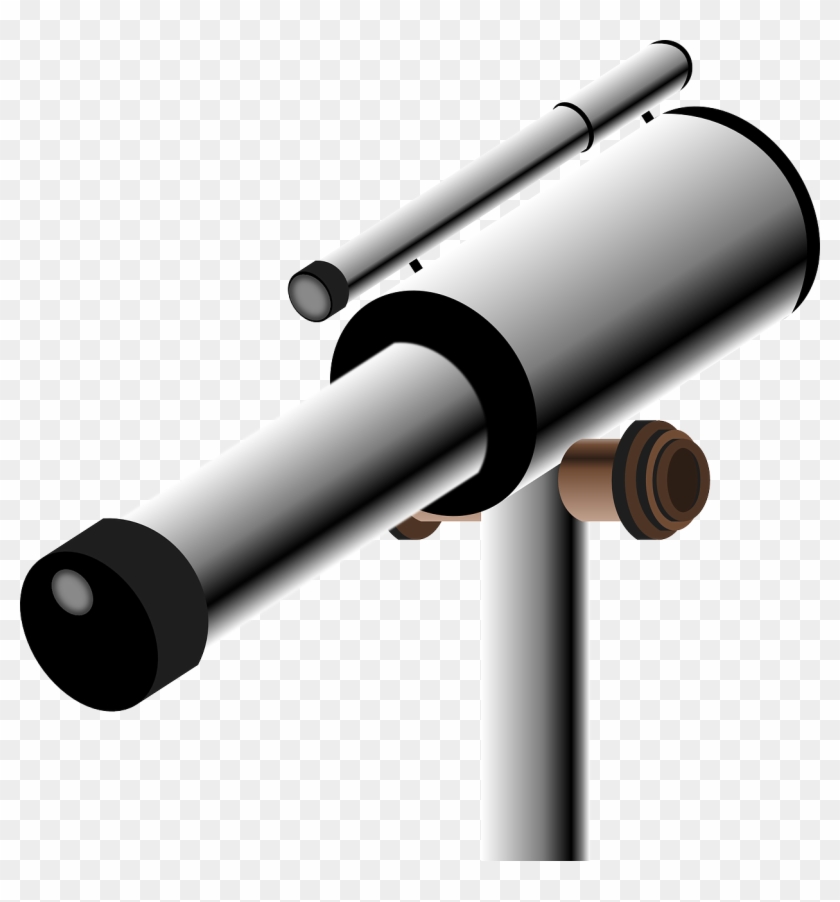 Small - Telescope Clip Art - Png Download