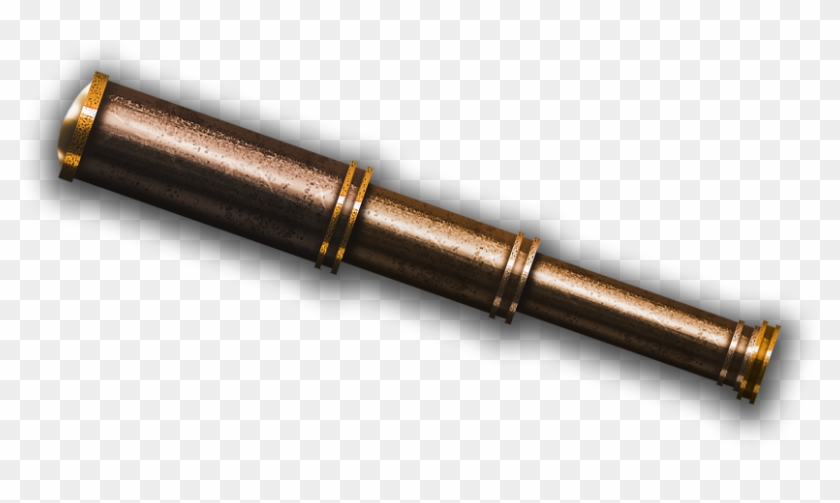Spy Glass Png - Pirate Telescope Png Clipart