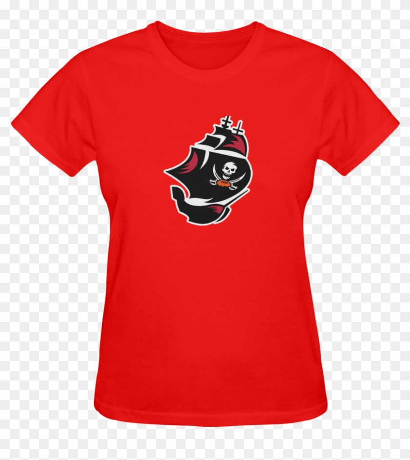 Tampa Bay Buccaneers Logo Artsadd Custom Fashion Sunny - Jagermeister T Shirt Woman Clipart #2272637