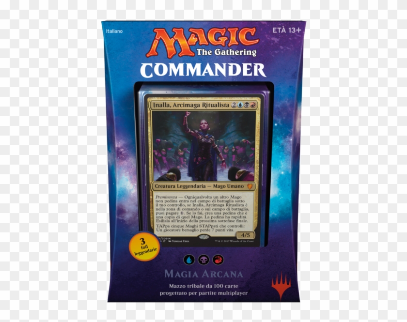 Italian Magic Mtg 2017 Commander C17 Sealed Arcane - Commander Mtg 2017 Decks Clipart