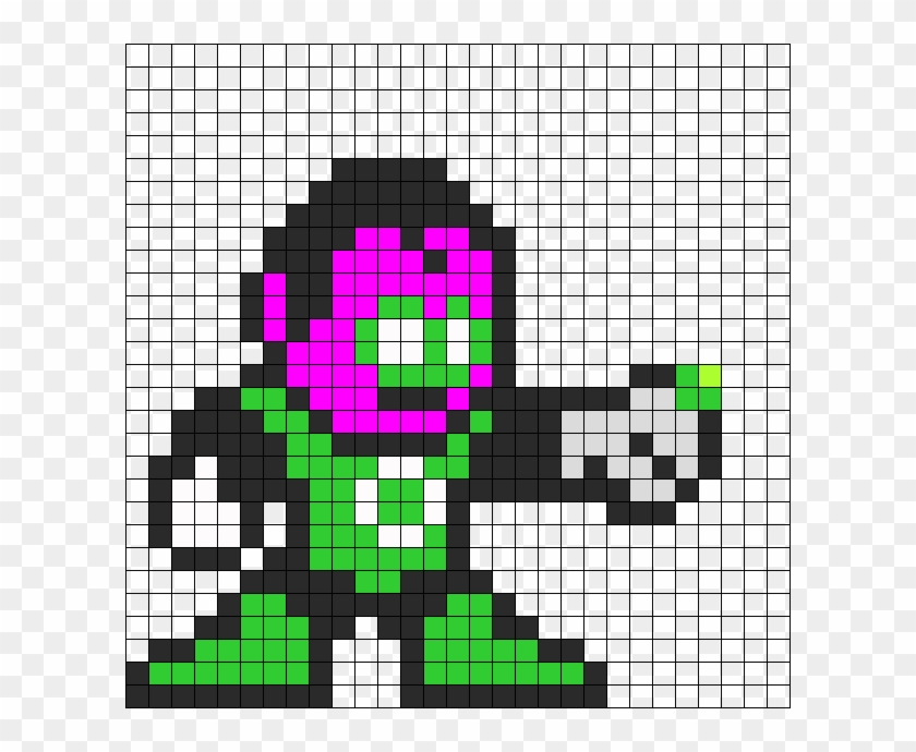 Sinestro Green Lantern Perler Bead Pattern Perler Bead - Mega Man Pixel Pals Clipart
