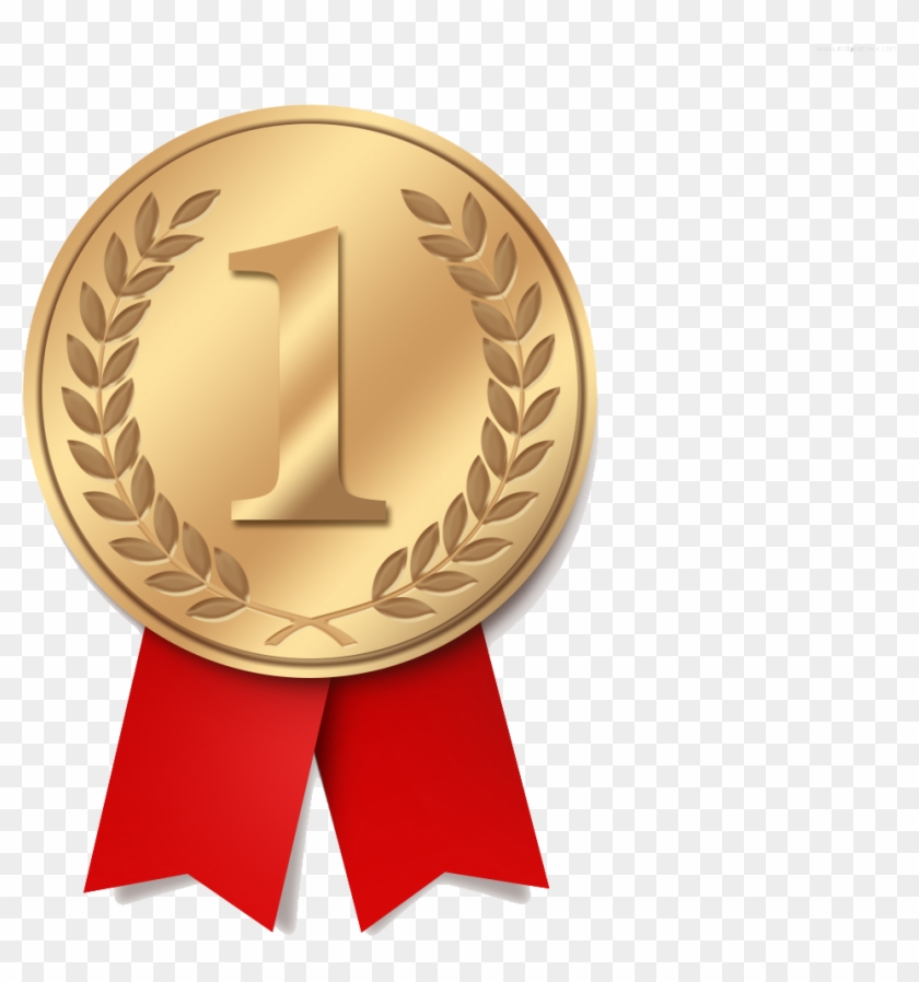 Gold Medal Png - Free Gold Medal Vector Clipart
