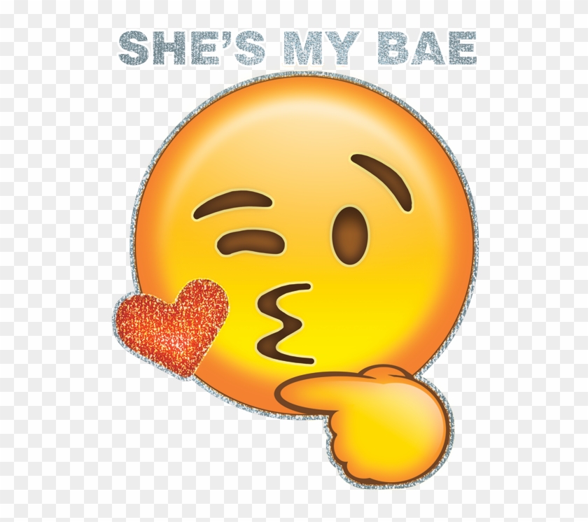 She's My Bae Emoji Kiss - Smiley Clipart #2273769