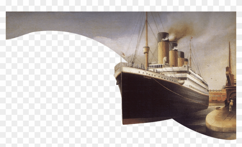 The Titanic Trail - Rms Titanic Clipart