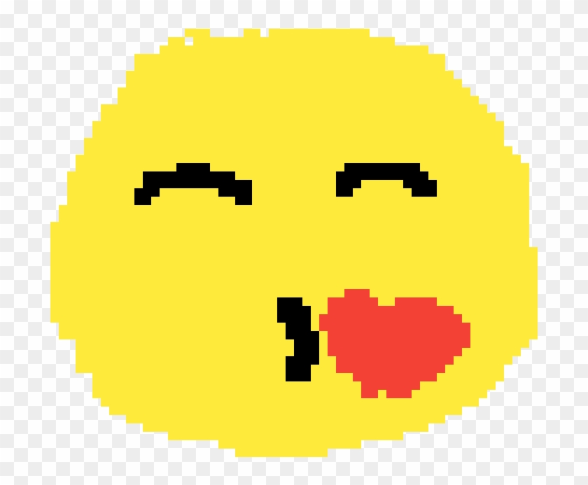 Kiss Emoji - Circle Clipart