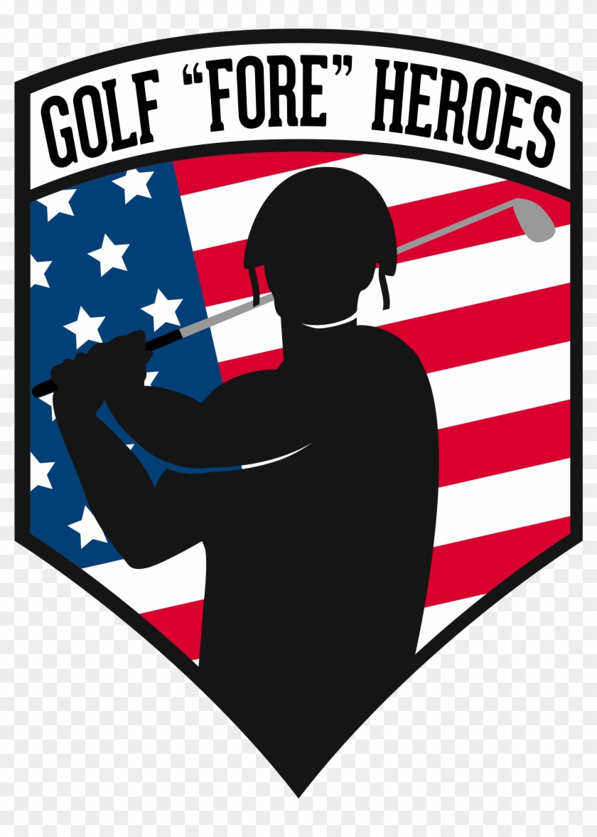 4th Annual Golf “fore” Heroes - Illustration Clipart #2273859