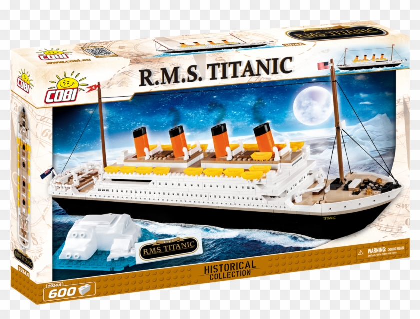 600 Pcs Action Town /1914a/ R - Rms Titanic Cobi Clipart