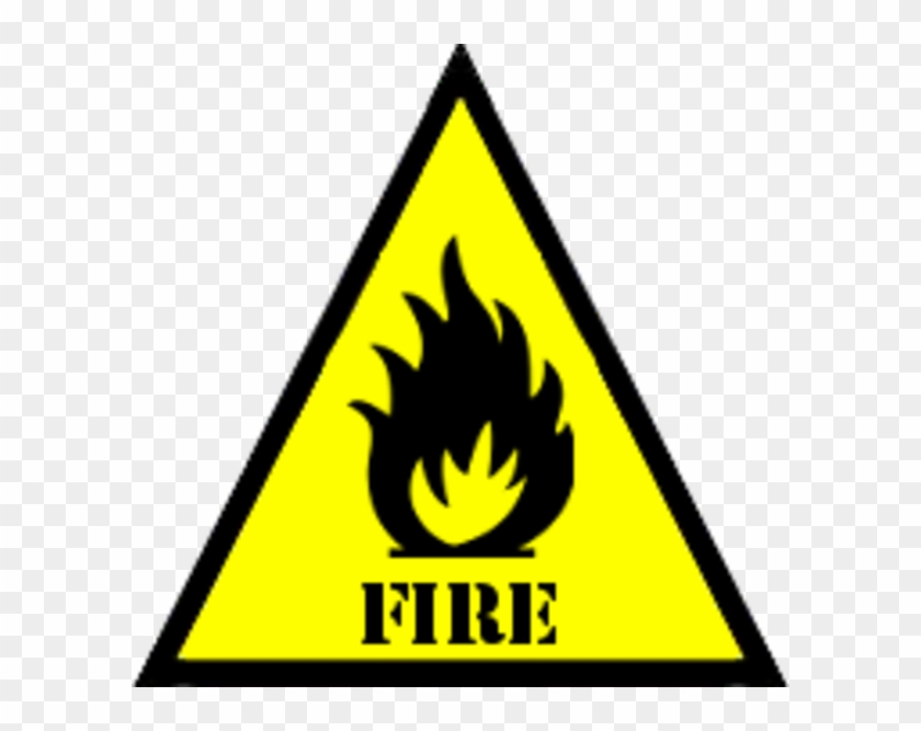 Scp Foundation - Fire Symbol - Pictograma Peligro De Incendio Clipart
