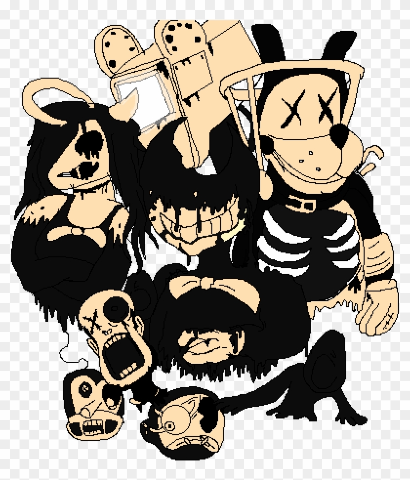 Bendy And The Ink Machine - Cartoon Clipart #2274676