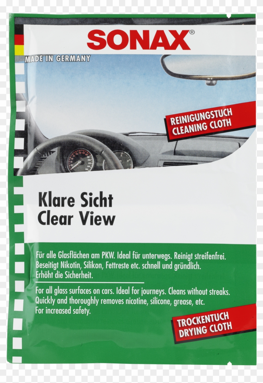 03740000 Sonax Clear View Cloth - Sonax Clipart #2274756