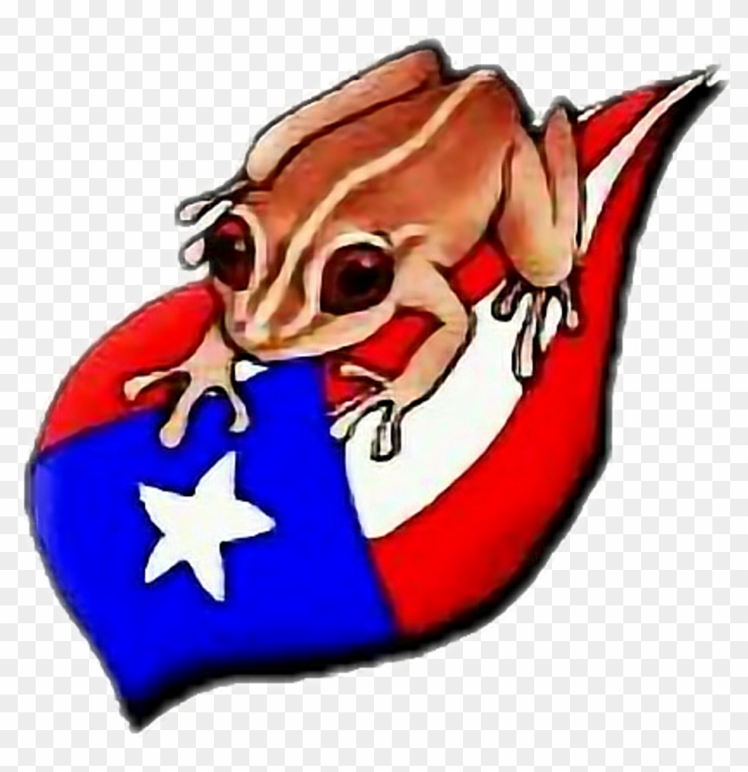 #puertorico Bandera Coqui - Dibujo De Un Coqui Clipart