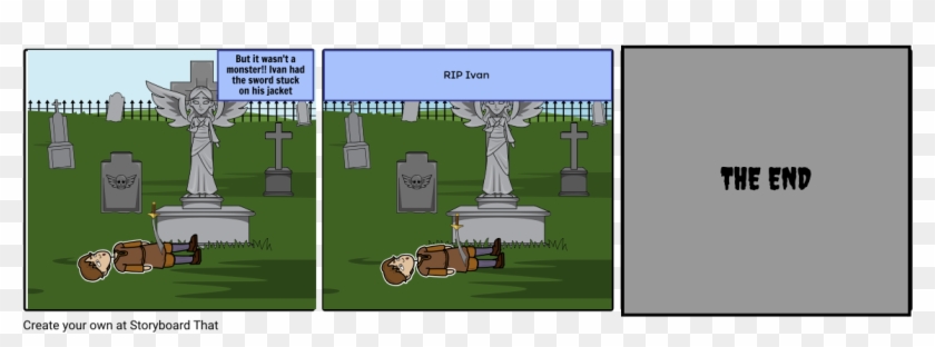 Path Through The Cemetery Pt - Cartoon Clipart