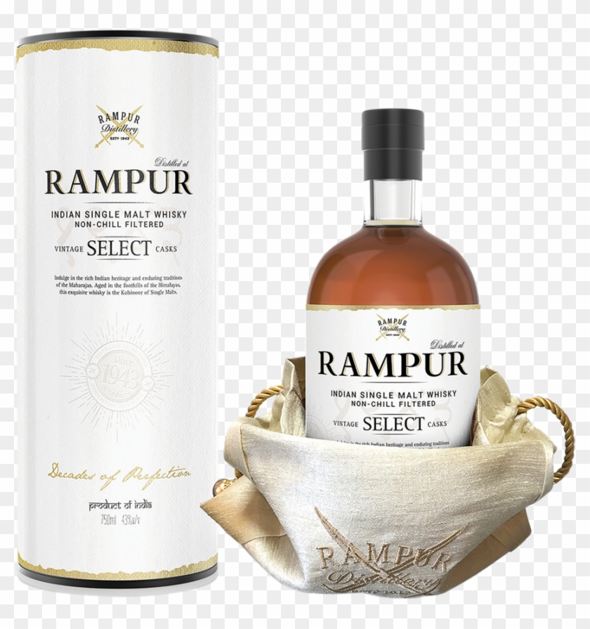 99196 Bottle And Constier - Single Malt Scotch Whisky Clipart
