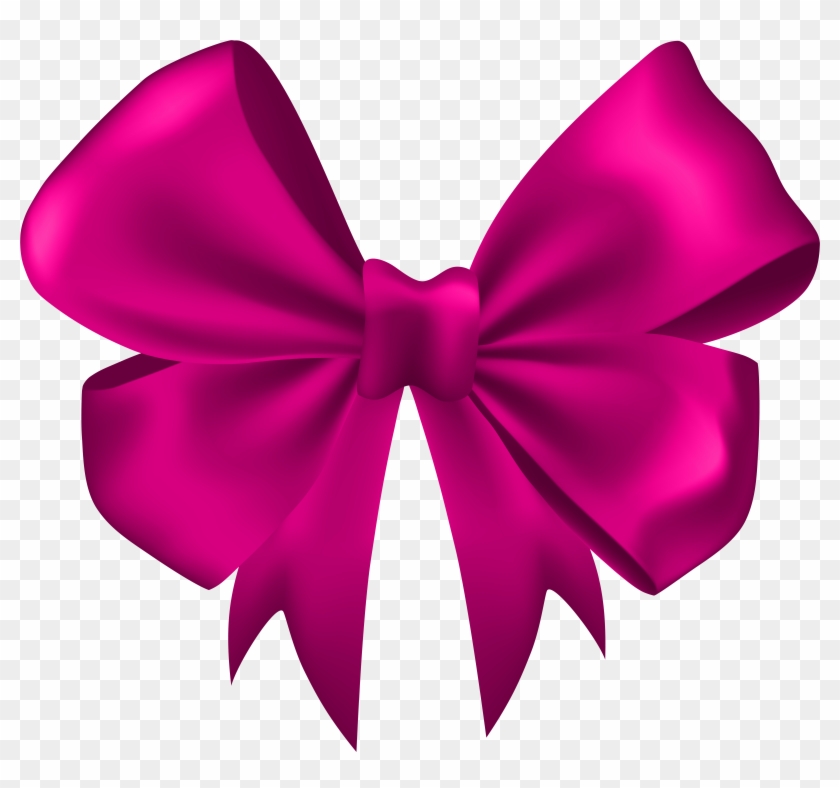Pink Beautiful Bow Clip Art Image Gallery Yopriceville - Png Download