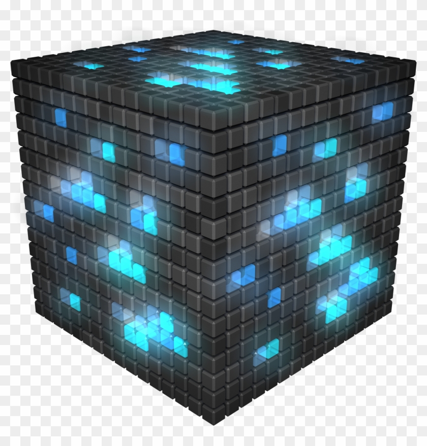 Early 2015 Twitter Icon - Minecraft Diamond Block Clipart