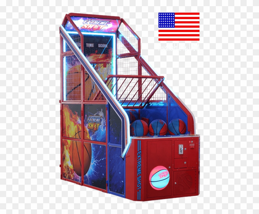 Basketball Shooting Machine - Extreme Shot Basketball Arcade Clipart #2275852