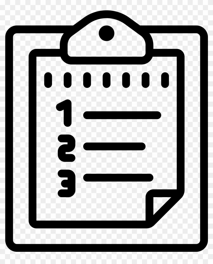 Numbered List Icon - Стратегия Иконка Пнг Clipart