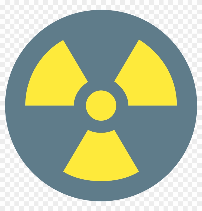 Radio Active Icon - Radioactive Safety Symbol Clipart