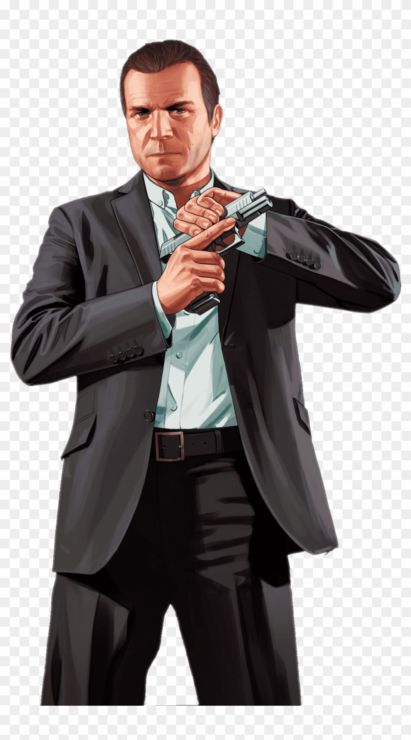 Gta 5 For Android - Gta V Michael Clipart #2277222