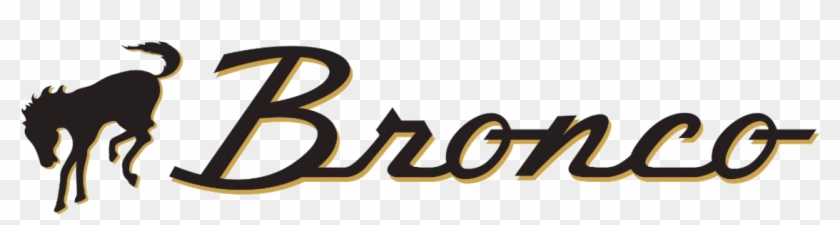 Ford Bronco Logo - Ford Bronco Logo Png Clipart #2277250