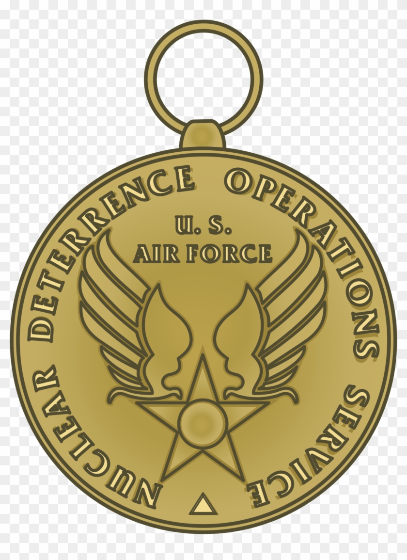 Usaf Nuclear Deterrence Operations Service Medal-reverse - Unsa Clipart #2277251