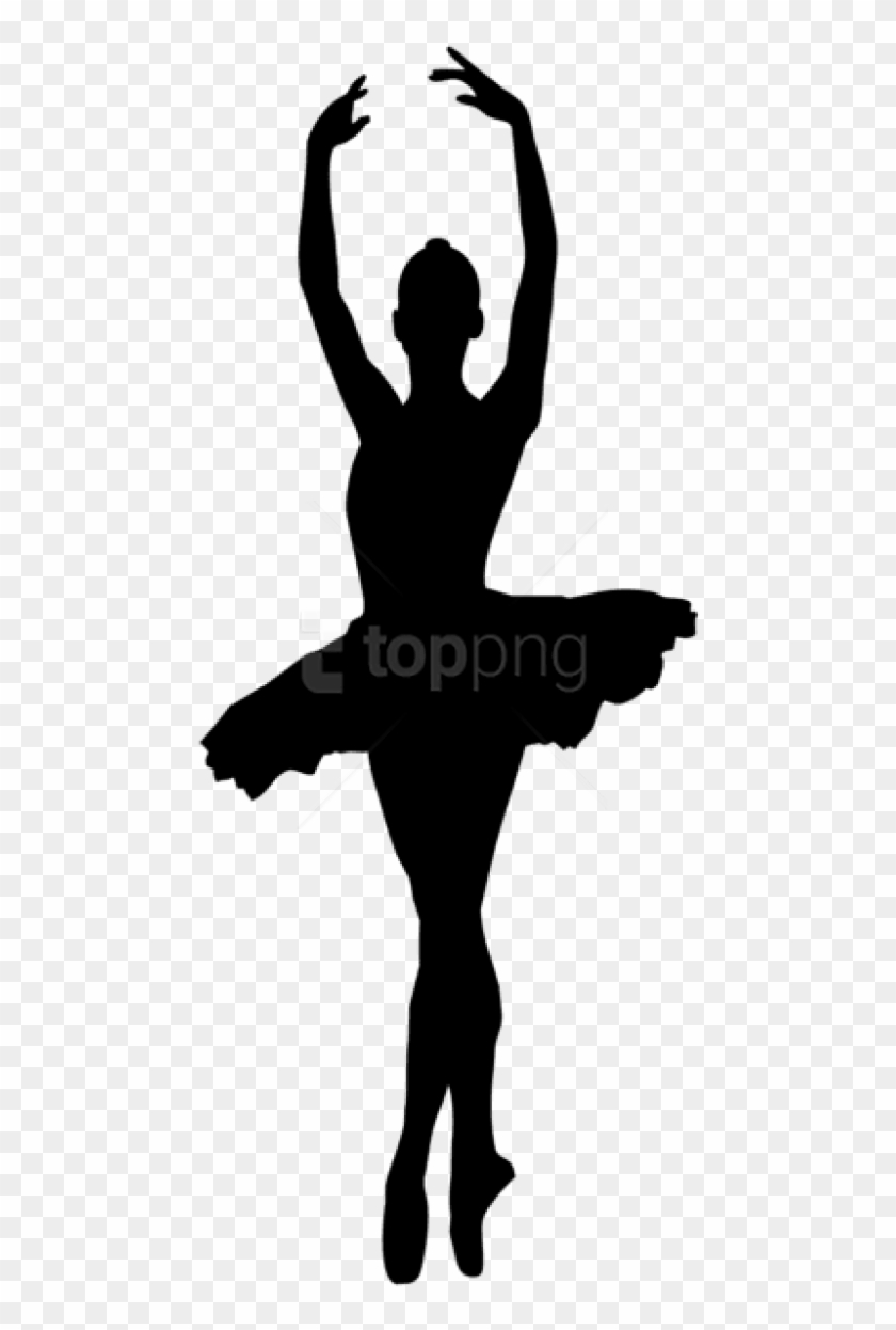 Free Png Ballerina Silhouette Png - Ballerina Silhouette Transparent Background Clipart