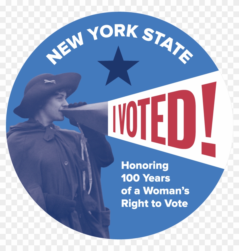 I Voted 100th Anniversary Voting Women Ny - New York I Voted Sticker Clipart #2278508